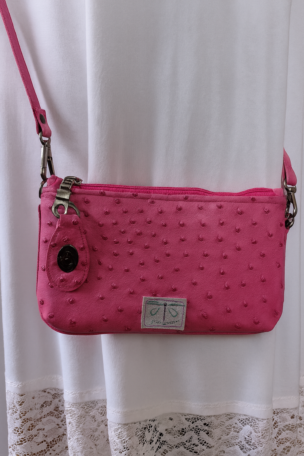 Laura’s Travel Wallet Crossbody – Compact Travel Purse with Card Slots & Wristlet Option