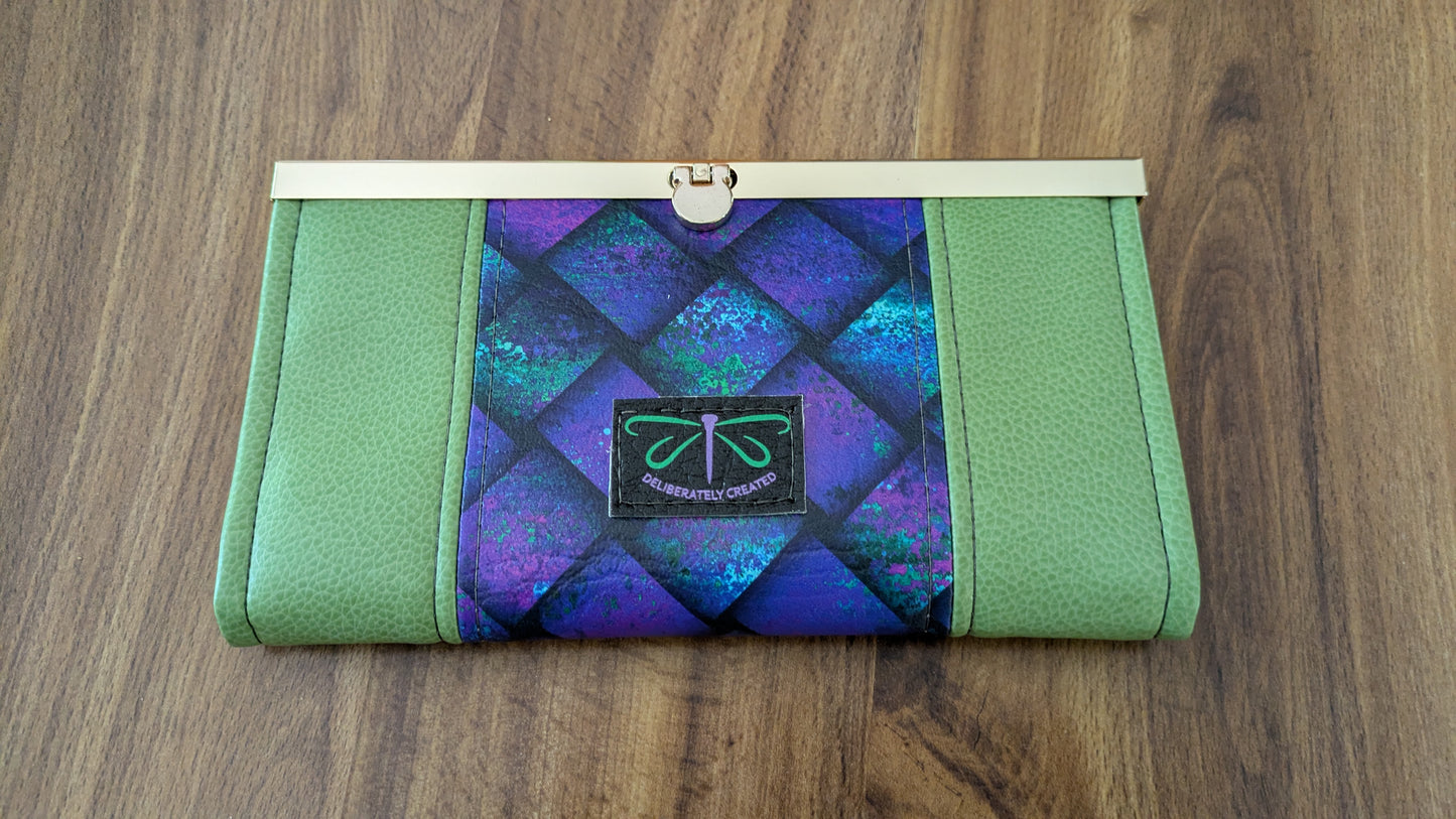 Clutch Wallet – Slim Handheld Wallet Purse with Card Slots & Pockets