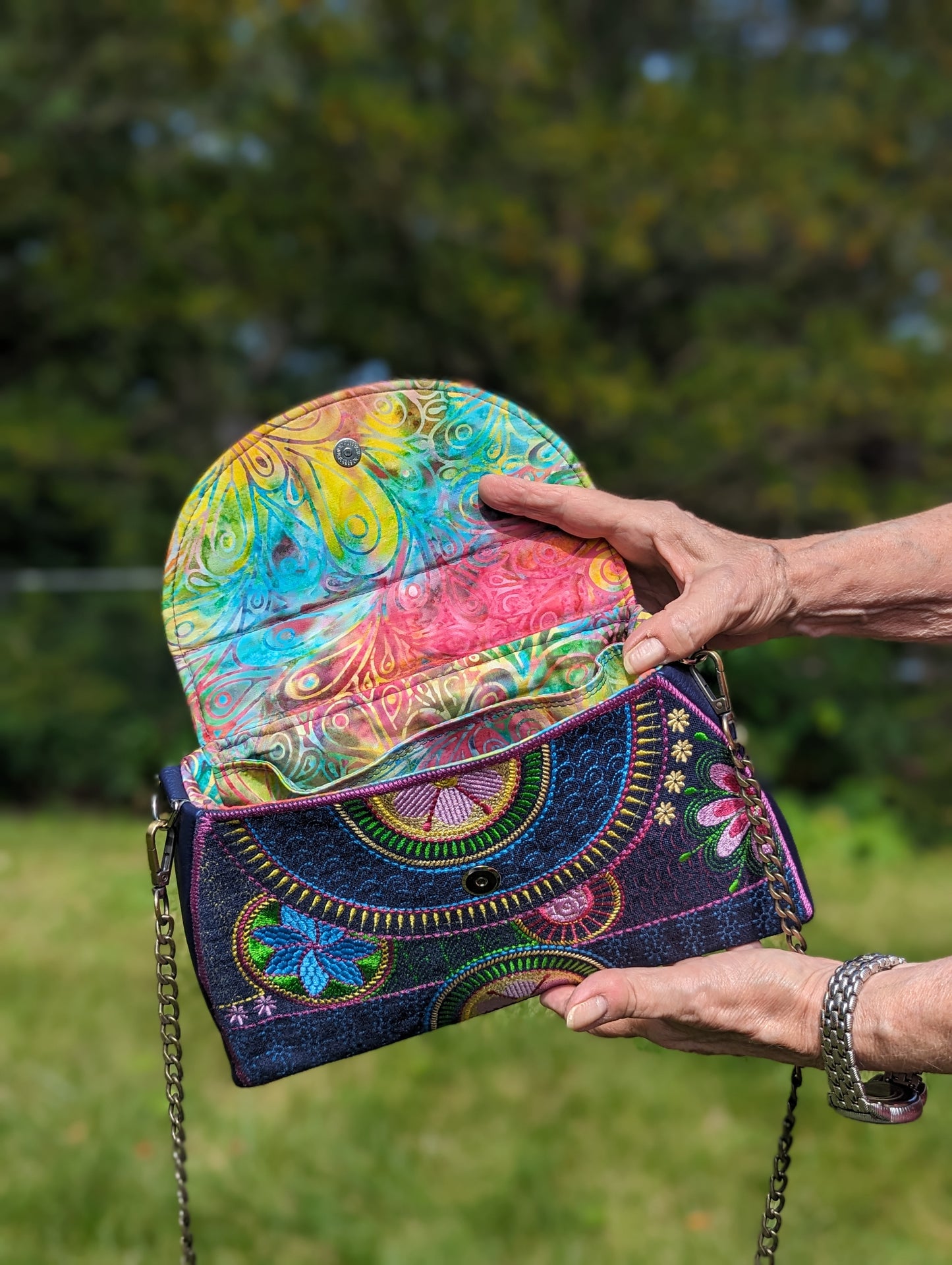 The Nancy Embroidered Handbag