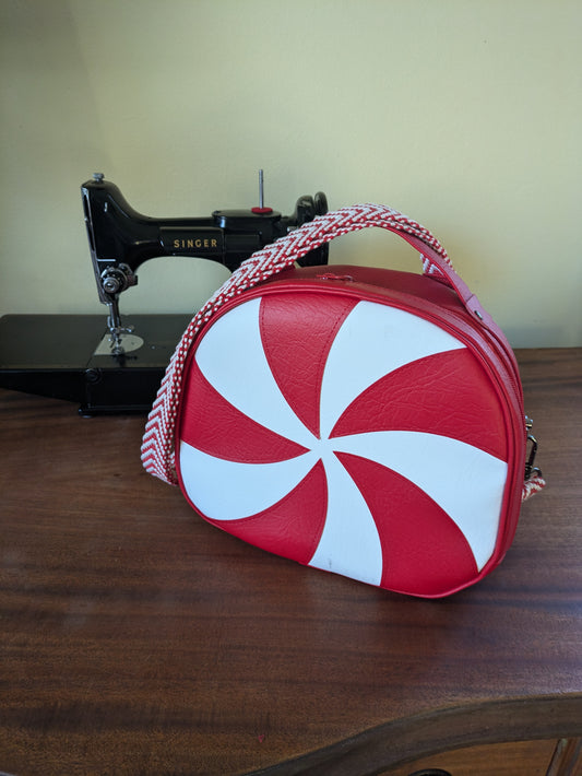 Peppermint Candy Holiday Crossbody – Sweet Christmas Purse
