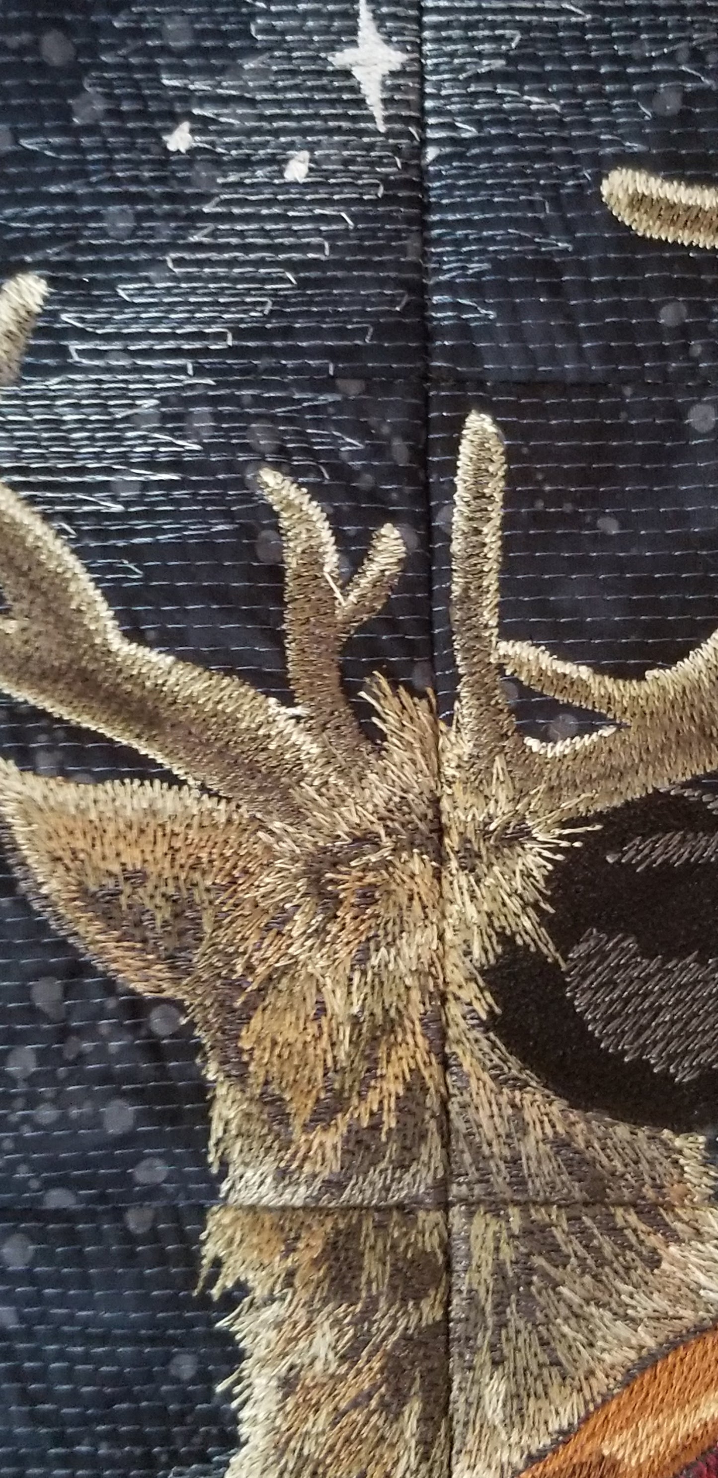 Embroidered Tapestry "Starry Night"