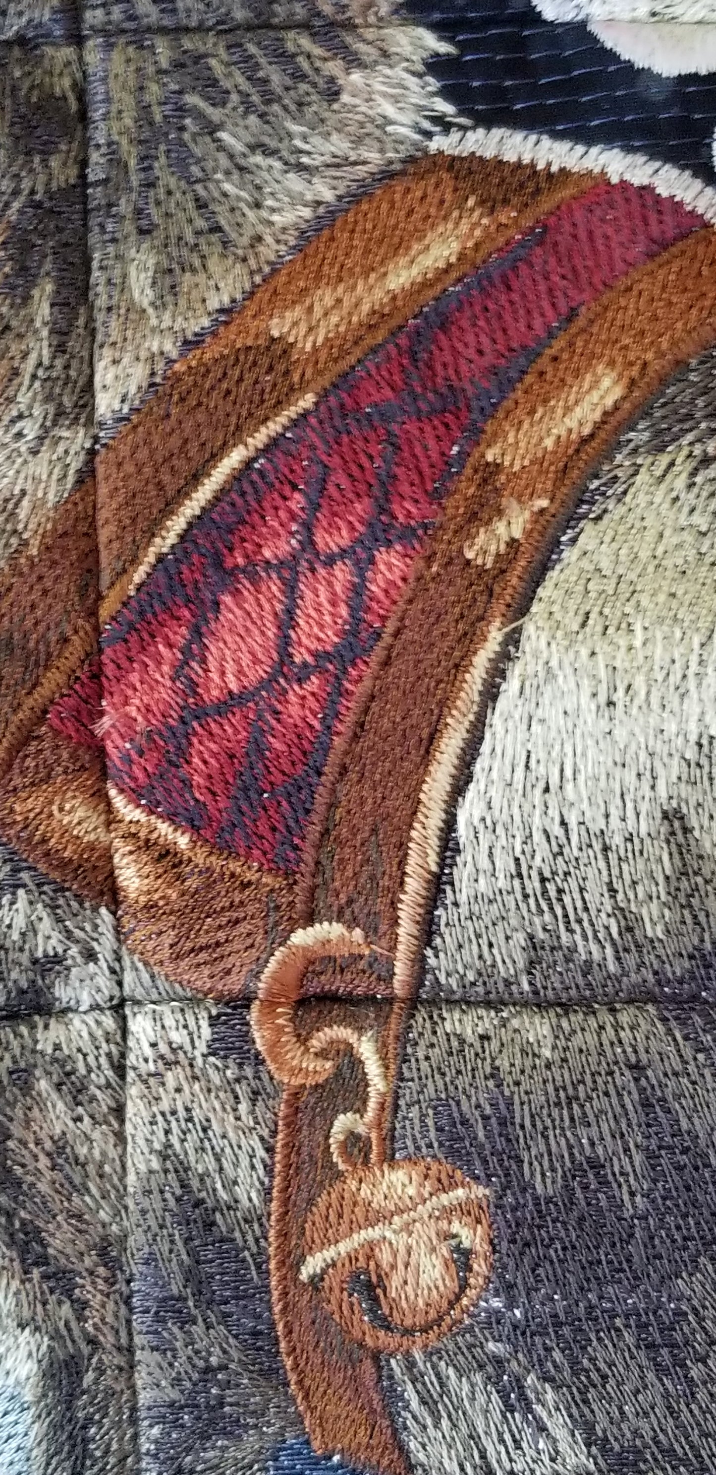 Embroidered Tapestry "Starry Night"