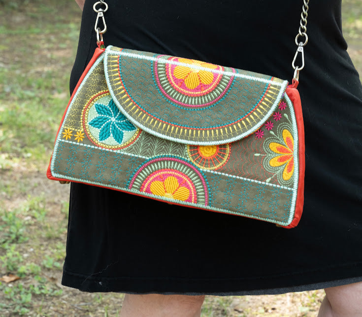 The Nancy Embroidered Handbag