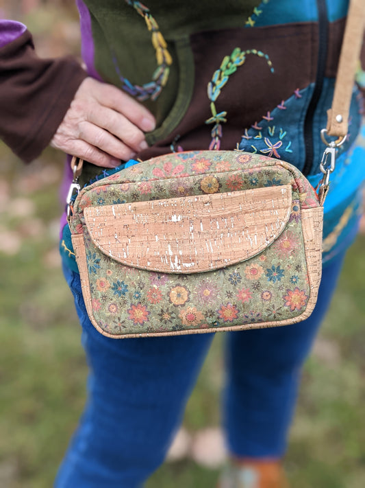 Blossom Crossbody Bag – Everyday Purse in 2 Colors or Custom Made!