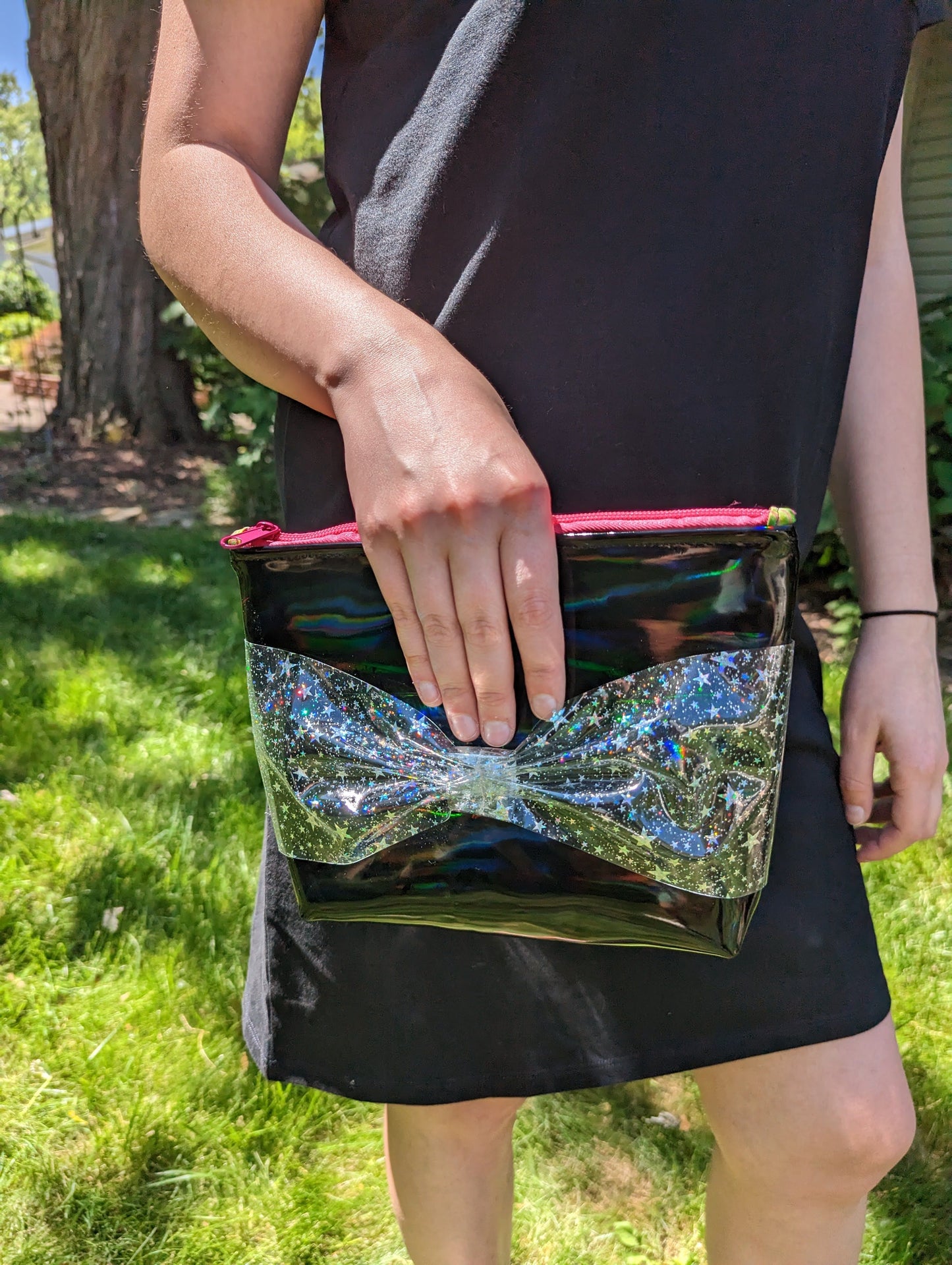 Betty Bow Clutch Bag – Small Evening Purse with Vintage Style