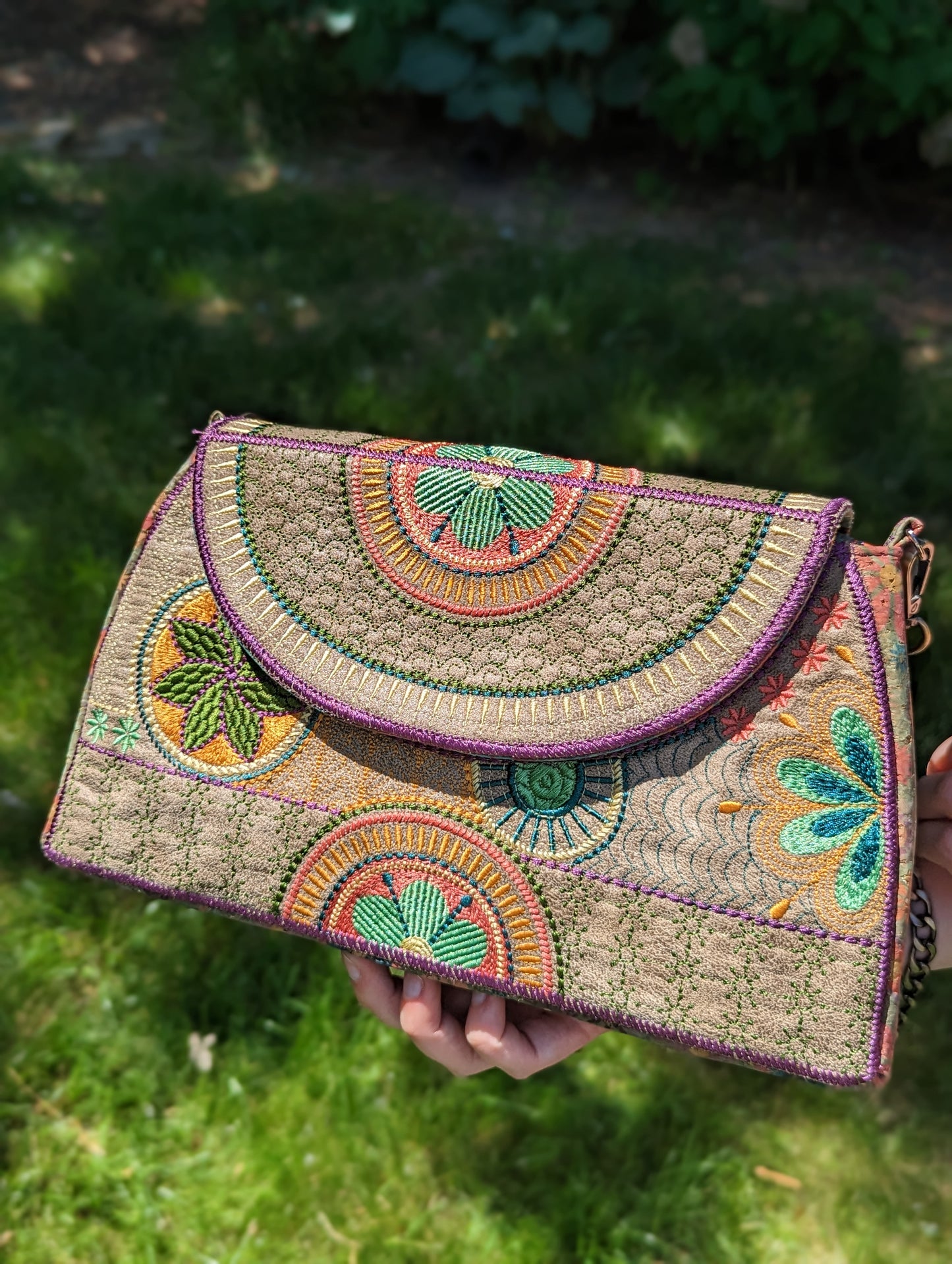 The Nancy Embroidered Handbag